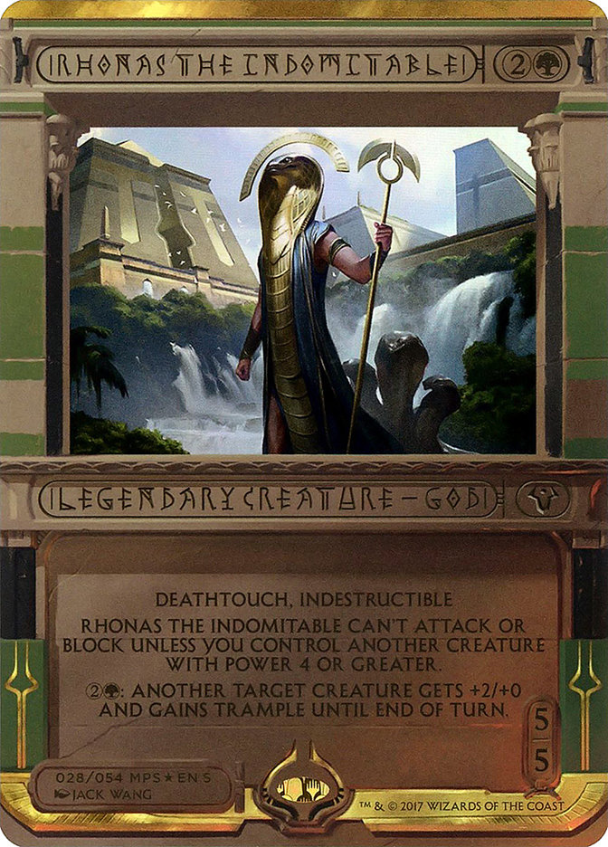 Rhonas the Indomitable - Foil